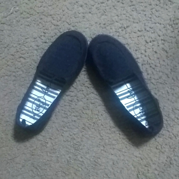 Rue 21etc black loafer  NWOT size 7/8 medium - Picture 1 of 7